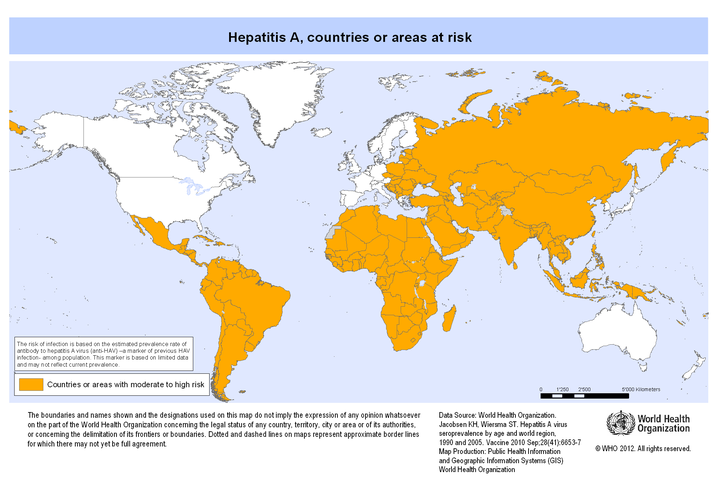 Вспышка гепатита а в европе